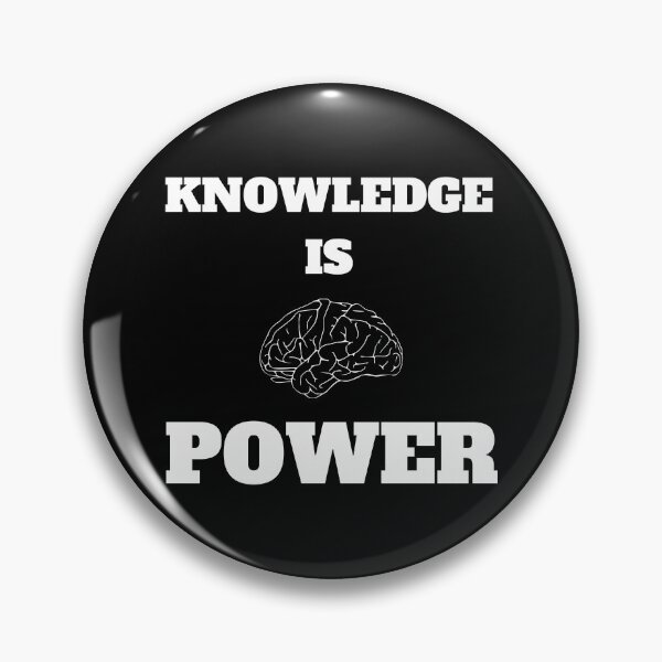 Item preview, Knowledge is Power, Wisdom, Smart, Intelligence, AI, designed and sold by GionaSophia.
