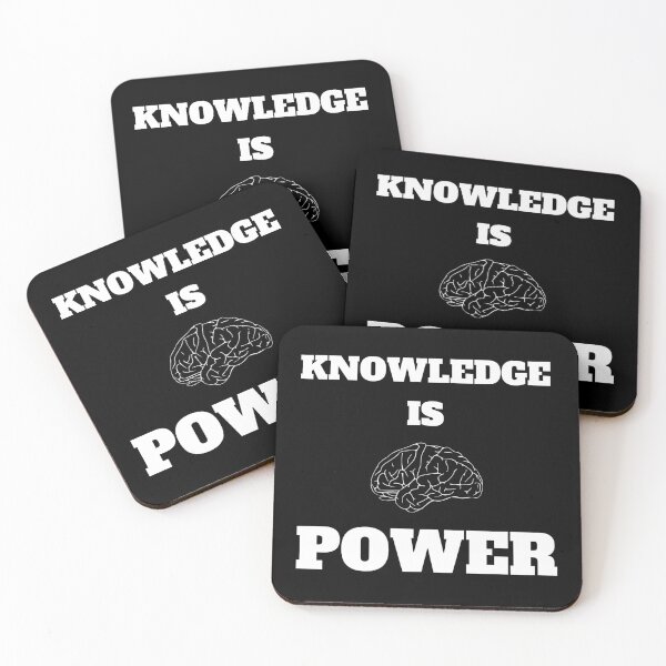 Item preview, Knowledge is Power, Wisdom, Smart, Intelligence, AI, designed and sold by GionaSophia.