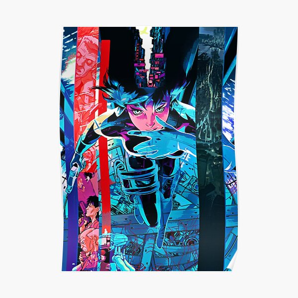 "Ghost in the Shell" Poster by pixvox | Redbubble