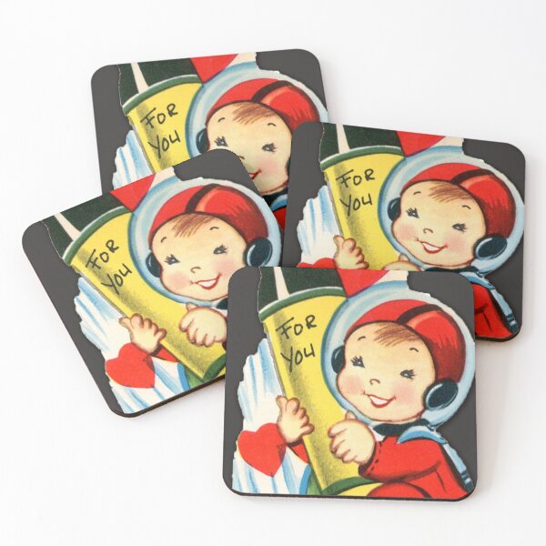Item preview, Vintage Valentine Rocket Boy designed and sold by Thelittlelord.