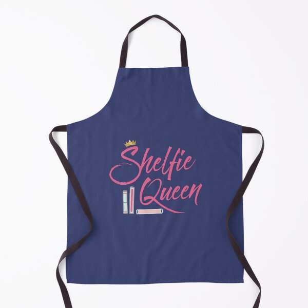 Item preview, Booklover Shelfie Queen designed and sold by Bookish and Wonderful.