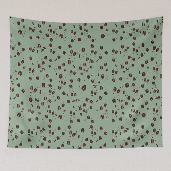 Item preview, Coffee bean pattern designed and sold by monrow.