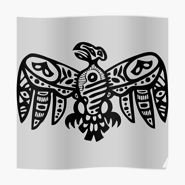 Póster «Águila azteca NK» de Pizza-Party-Sup | Redbubble