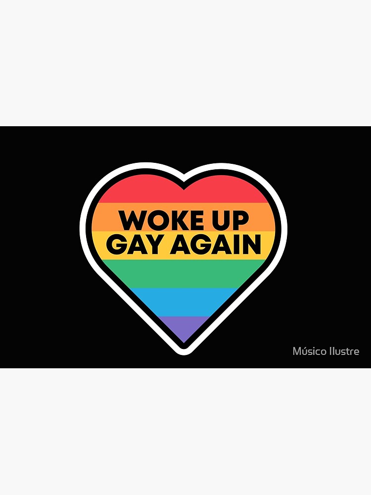 Discover Woke UP Gay Again LGTB Pride Gifts  Laptop Sleeve