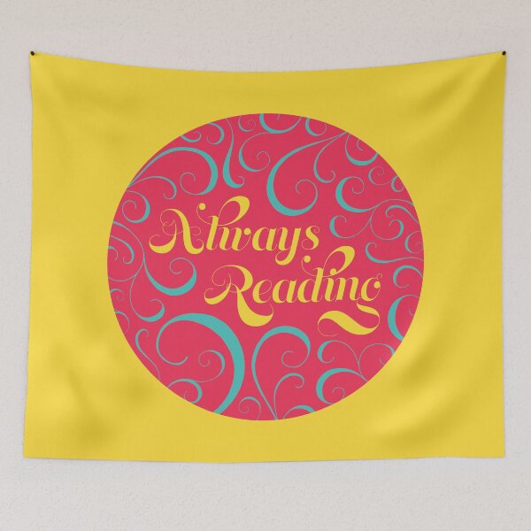 Item preview, Always Reading designed and sold by Bookish and Wonderful.