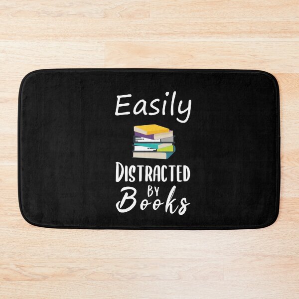 Item preview, Easily Distracted By Books Funny Book Lovers Gift  designed and sold by pedrored369.