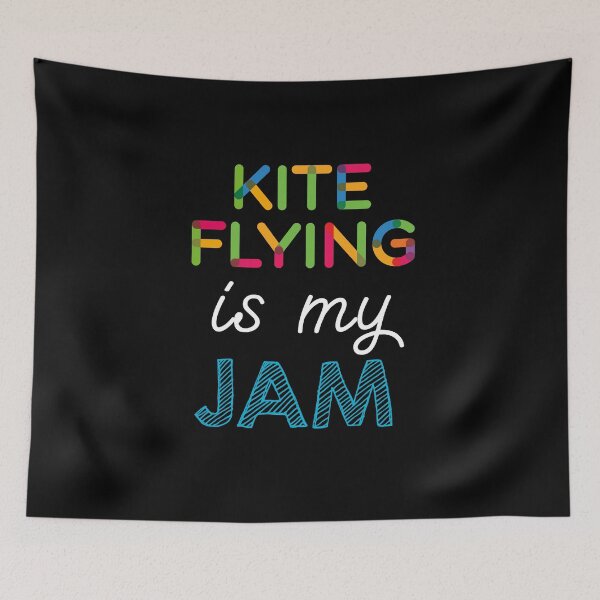 Item preview, Kite Flying is my Jam. Funny Kite Flying Design designed and sold by Custom365.
