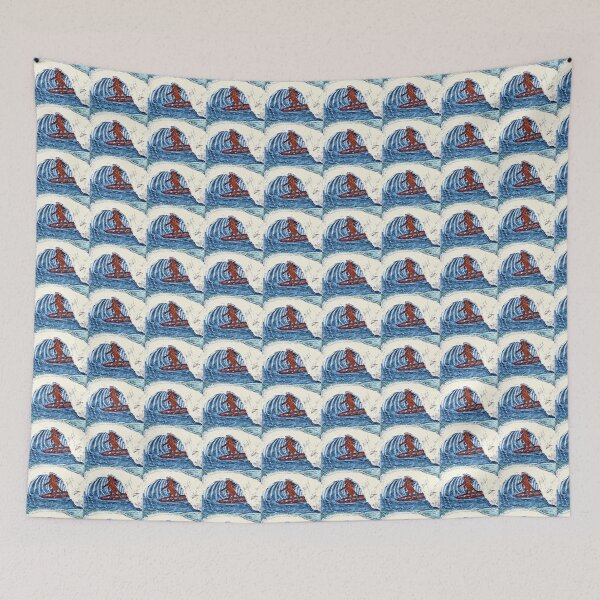 Item preview, Bay Surfing horse 2  designed and sold by MauiMAD.
