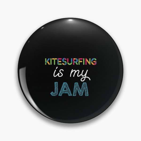 Item preview, Kitesurfing is my Jam. Funny Kitesurfing Design designed and sold by Custom365.