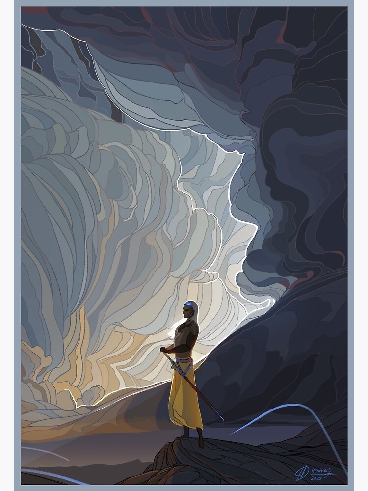Discover Honor and the Storm Premium Matte Vertical Poster
