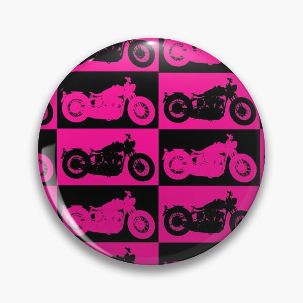 Item preview, Bigger Black and Pink Motorcycle  designed and sold by Coffinstaple.