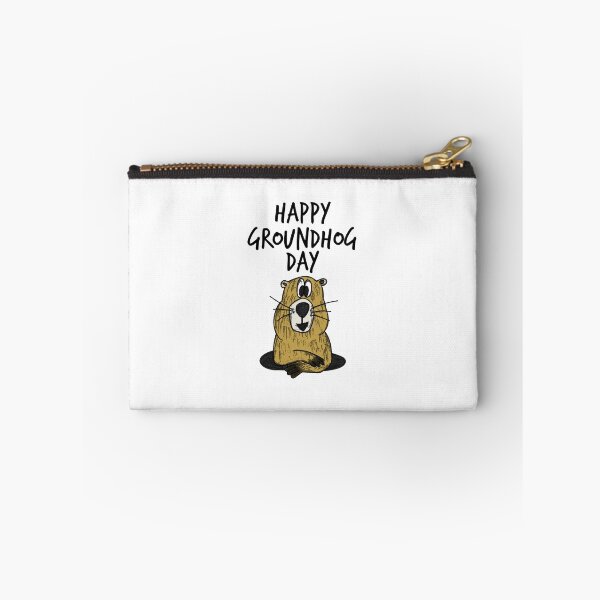 Item preview, Happy Groundhog Day Cute Funny Doodle designed and sold by doodlerob.