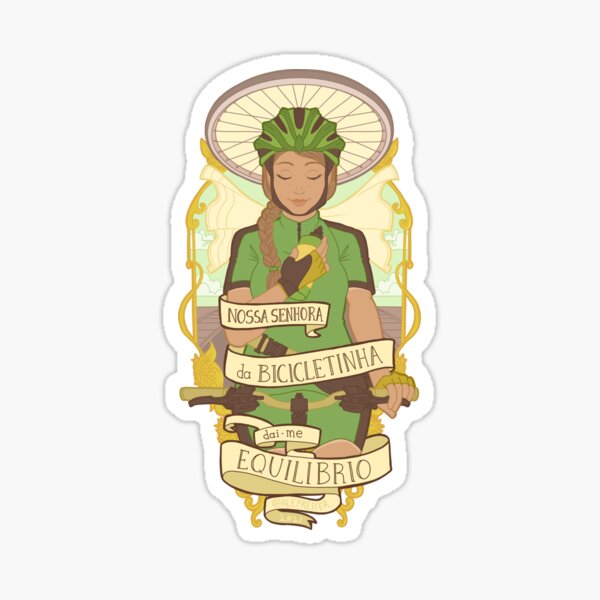 Nossa Senhora da Bicicletinha Sticker