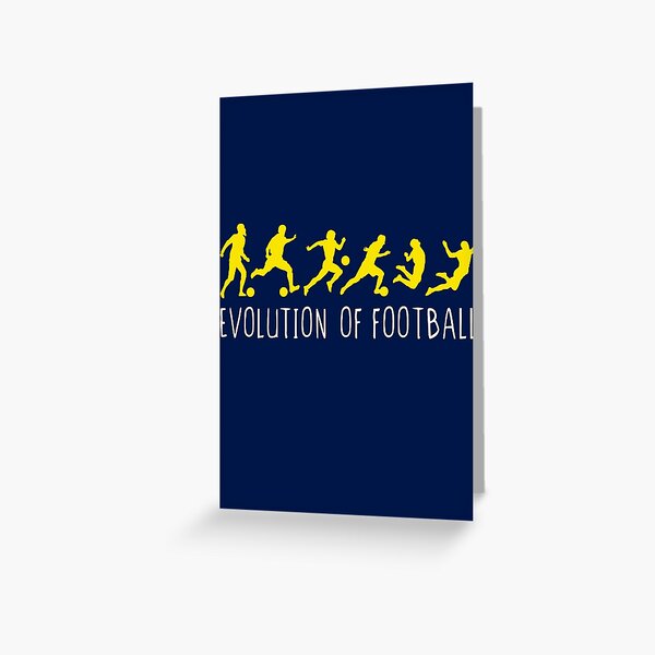 the-evolution-of-football-soccer-greeting-card-for-sale-by