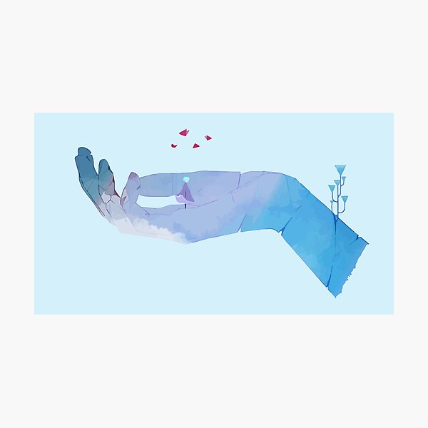 Artikel-Vorschau von Blue Maes Hand (Gris), designt und verkauft von jacB.