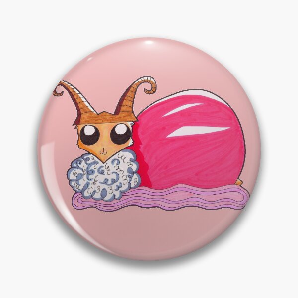 Item preview, Cute Goat Snail Creature designed and sold by Harold-Inks.