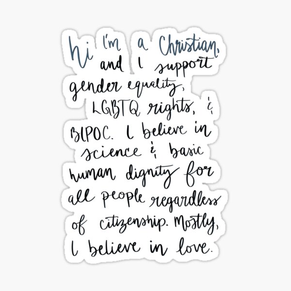 Item preview, Progressive Christians  designed and sold by Haley Cole.