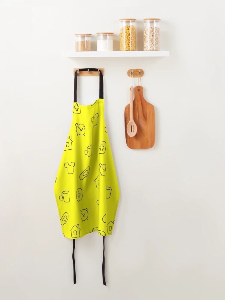 Thumbnail 4 of 6, Apron, Home Things Seamless Pattern designed and sold by Ristinga.