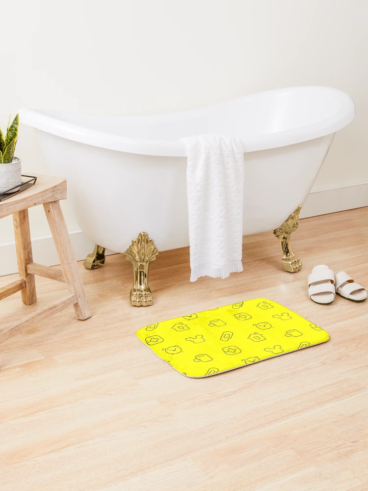 Thumbnail 2 of 6, Bath Mat, Home Things Seamless Pattern designed and sold by Ristinga.