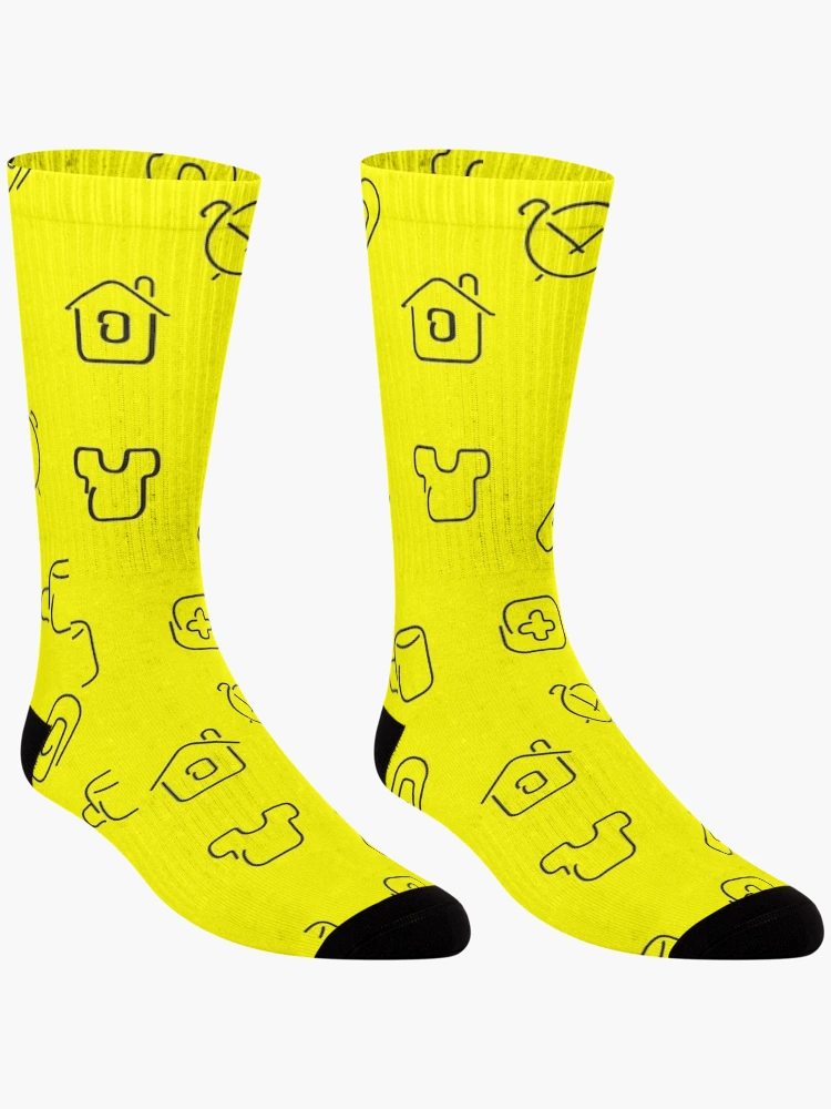 Thumbnail 3 of 5, Socks, Home Things Seamless Pattern designed and sold by Ristinga.