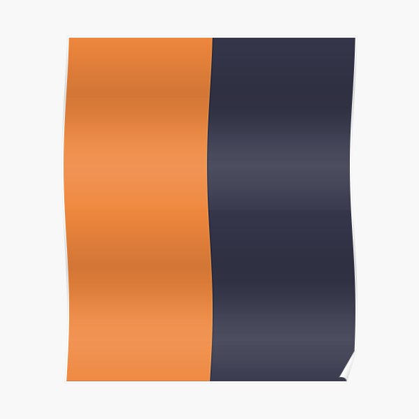 Haikyuu Karasuno Uniform Colors Poster For Sale By Glitch01 Redbubble