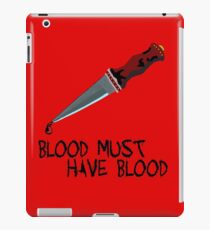 BLUT MUSS BLUT iPad-Hülle & Klebefolie