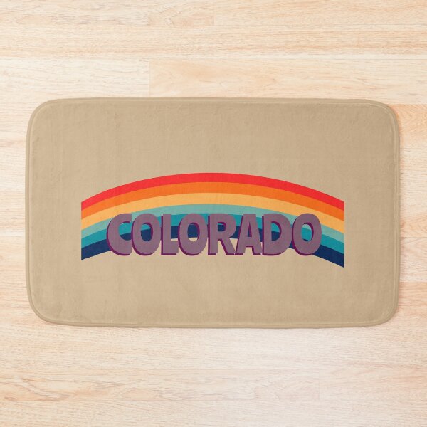 Item preview, Retro Vintage Colorado 70’s Vibes Rainbow  designed and sold by Aryeh Studio.