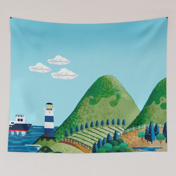 Item preview, Seaside Landscape  designed and sold by MarcSabuncu.