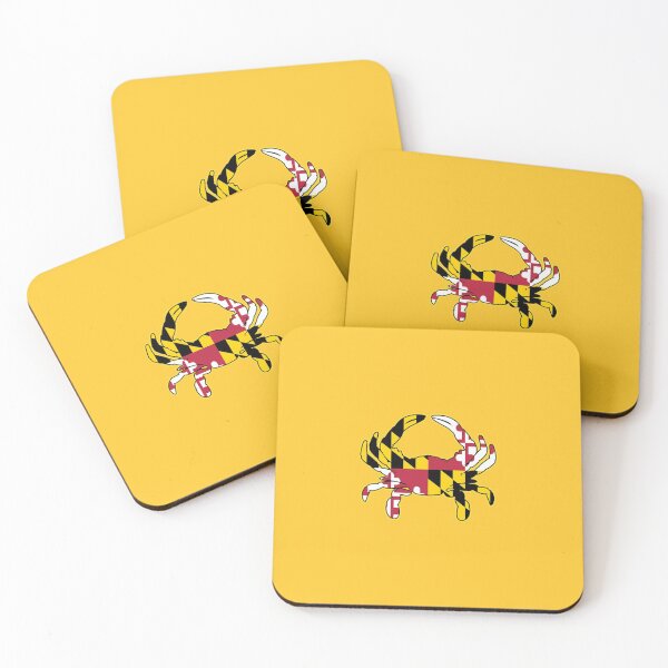 Item preview, Maryland State Flag Yellow Crab Crabby Baltimore Hon designed and sold by Draculaura2009.