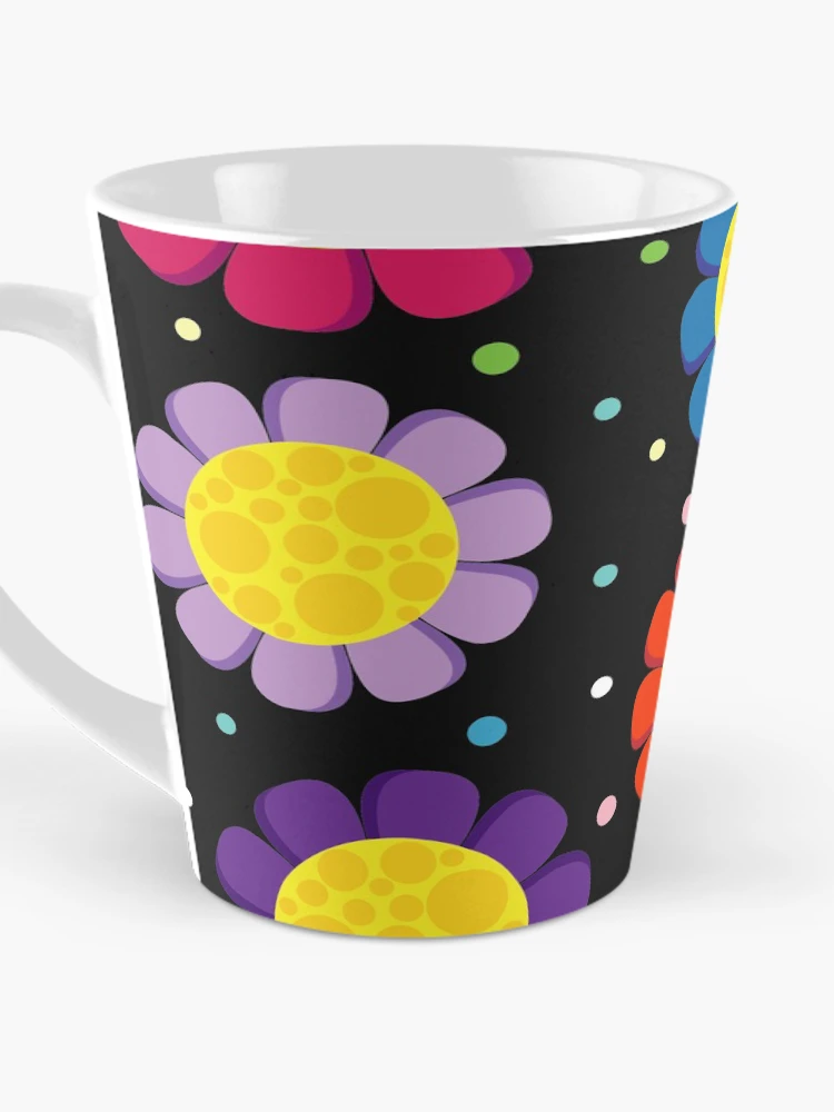 Thumbnail 3 of 4, Coffee Mug, Flowers background designed and sold by Ristinga.