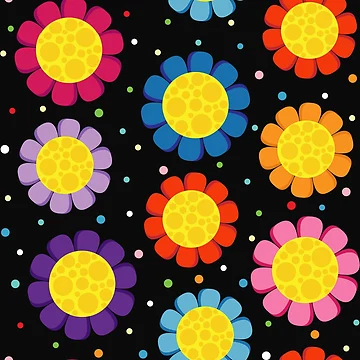 Artwork thumbnail, Flowers background by Ristinga