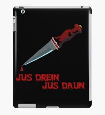JUS DREIN JUS DAUN iPad-Hülle & Klebefolie