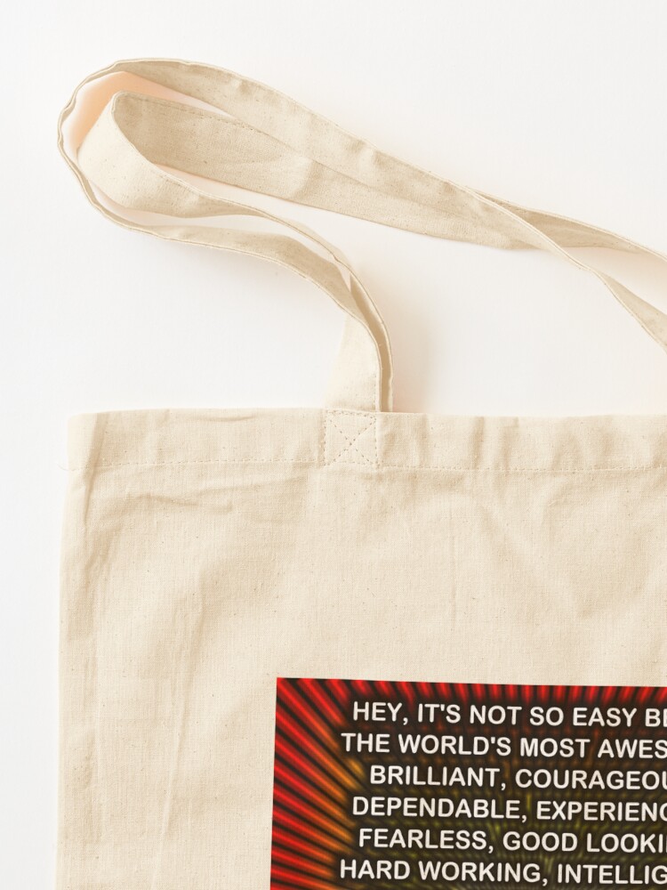Alternate view of Hey, It’s Not So Easy Being ... Kayaker Tote Bag