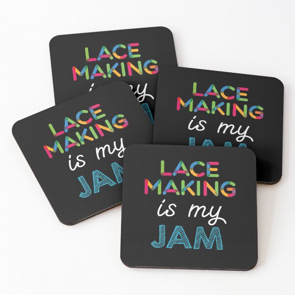 Item preview, Lace Making is my Jam. Funny Lace Making Design designed and sold by Custom365.