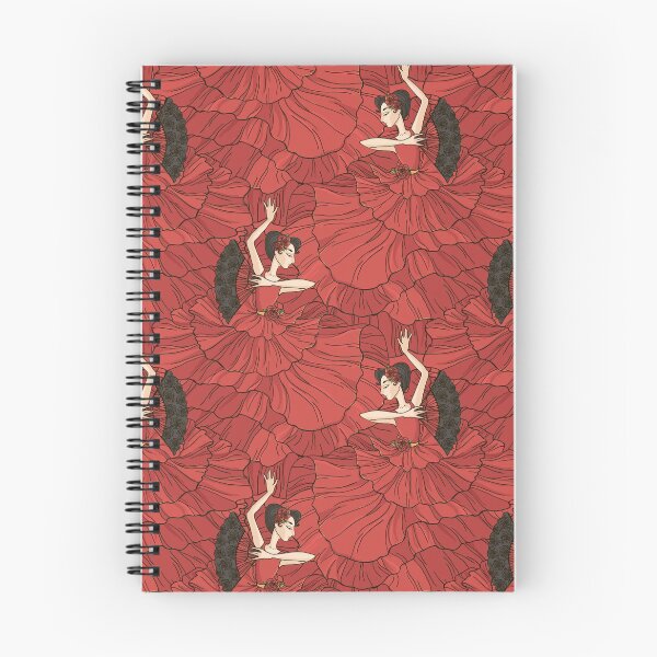Item preview, Flamenco Dancers Pattern Fan Art Deco  designed and sold by 108dragons.
