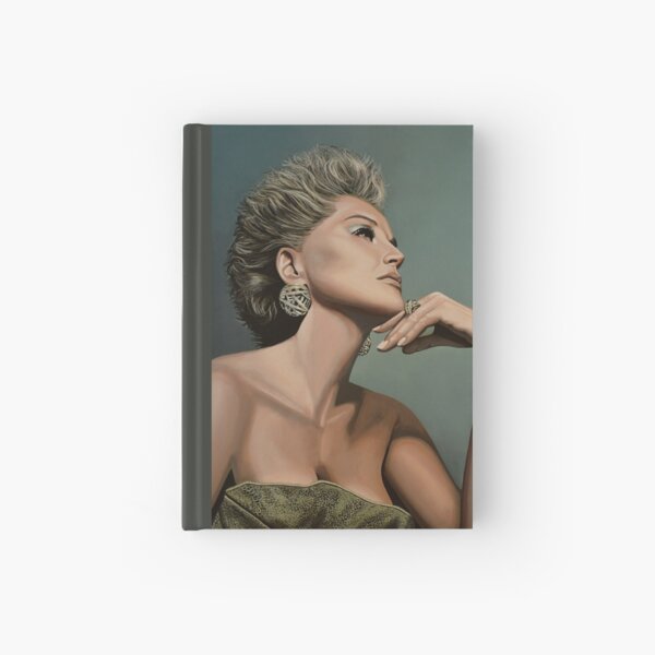 Aperçu de l'œuvre Sharon Stone Peinture créée et vendue par PaulMeijering.