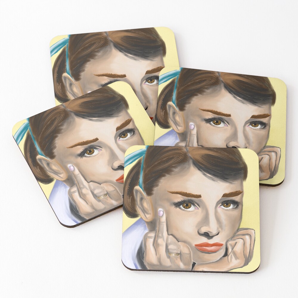 Item preview, Coasters (Set of 4) designed and sold by inkslingerandy.