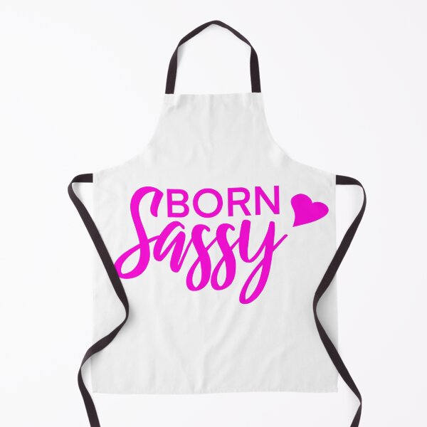 Item preview, Hot Pink Born Sassy with Pink Heart designed and sold by Cute Designs Shop.