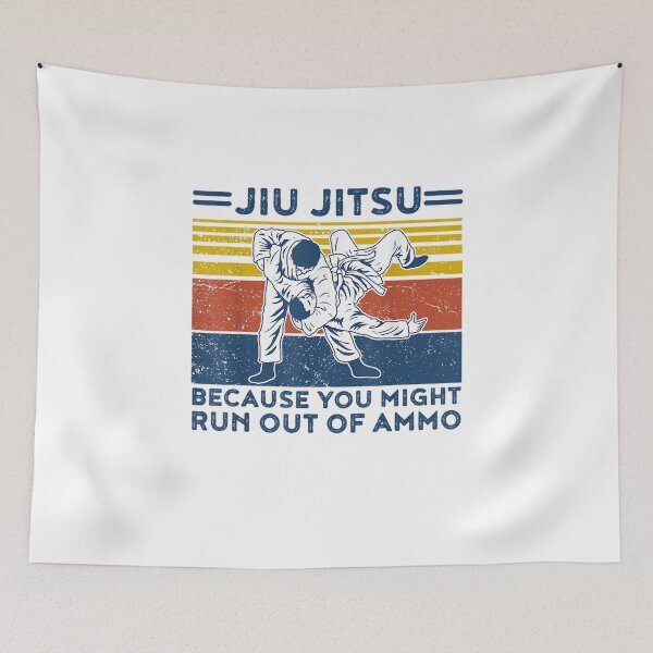 Item preview, Funny Brazilian Jiu Jitsu | Because You Might Run Out Of Ammo designed and sold by ETIndustries.