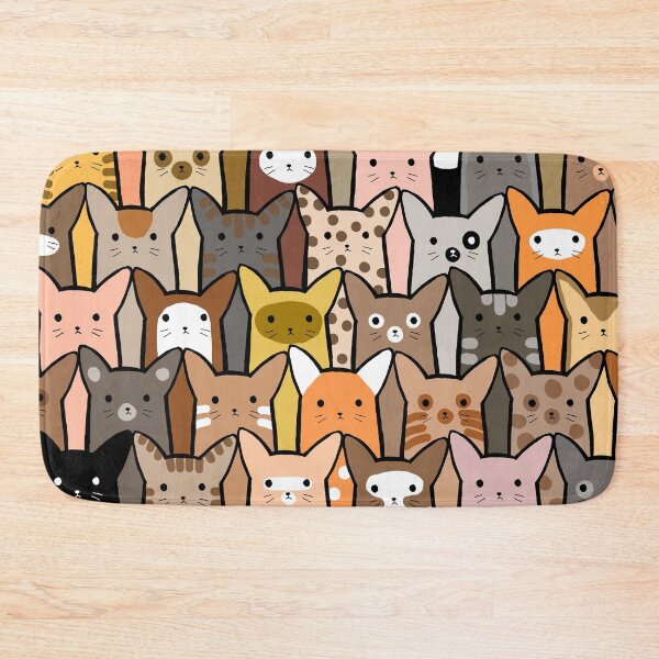 Item preview, Cats all over the place designed and sold by KikiSmile.