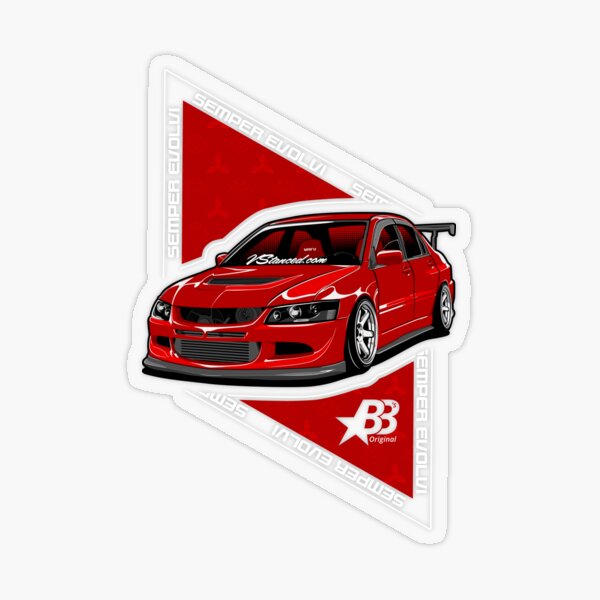 Semper Evolvi Transparent Sticker