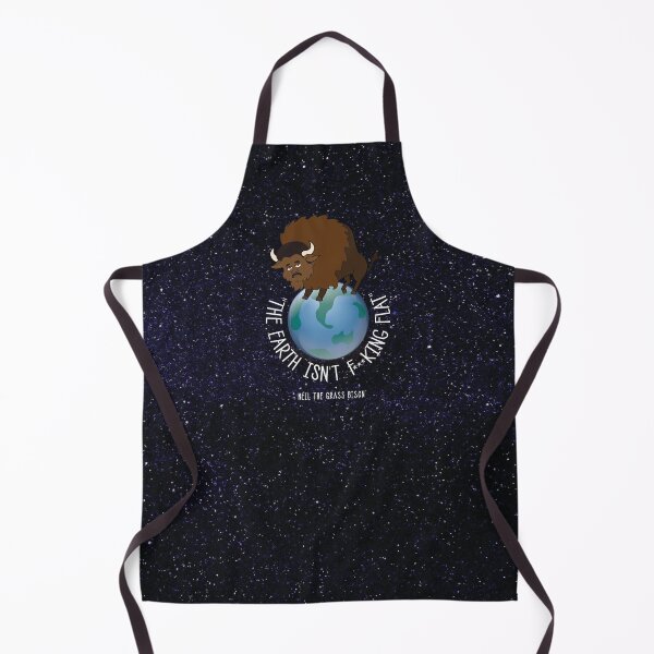 Item preview, Neil deGrasse Tyson - Flat Earth - Neil the Grass Bison designed and sold by IncognitoMode.