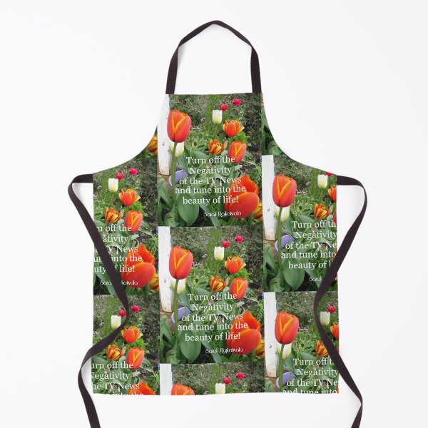 Item preview, Turn off the Negativity of the TV News and Tune Into Beauty - Inspirational Quote designed and sold by Sarah Rajkotwala.
