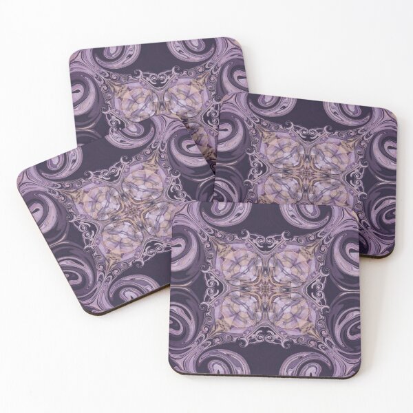 Item preview, Psychedelic mandala royal purple designed and sold by LiquidDeep.