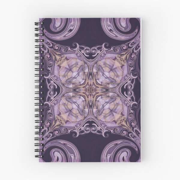Item preview, Psychedelic mandala royal purple designed and sold by LiquidDeep.