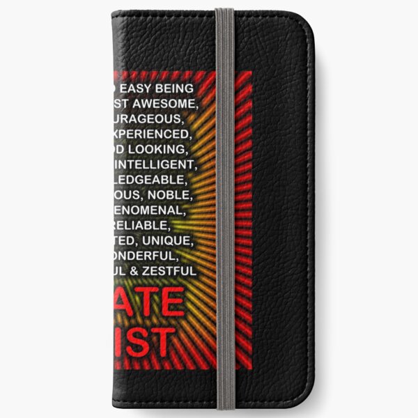 Hey, It’s Not So Easy Being ... Karate Artist iPhone Wallet