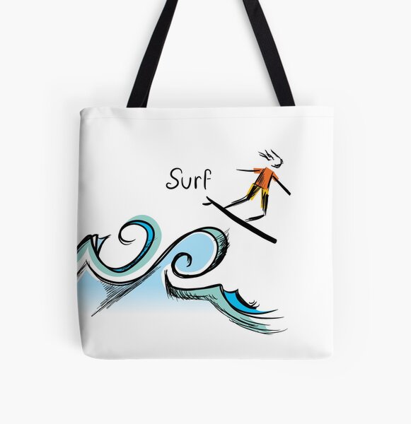 Surf Simply Tote Bags for Sale | Redbubble