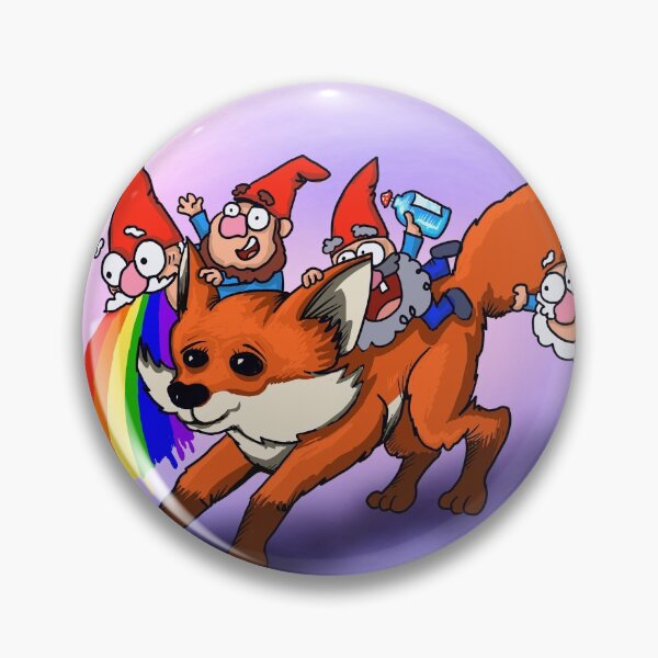 Item preview, Fox and Gnomes designed and sold by acbarrows.