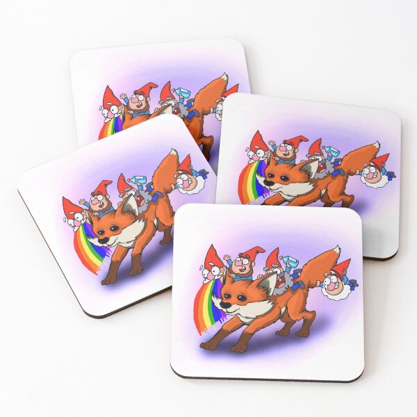 Item preview, Fox and Gnomes designed and sold by acbarrows.