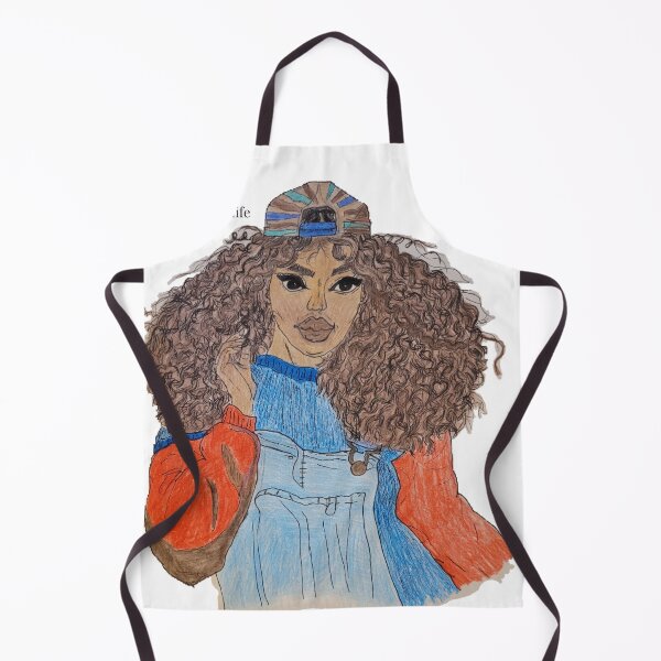 Item preview, Sketched & Colored African girl. designed and sold by TigerFaithslife.